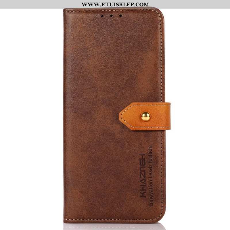 Etui Folio do Xiaomi Redmi Note 12 4G Z Paskiem Khazneh